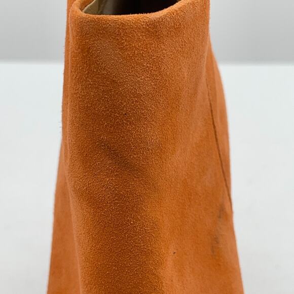 Calvin Klein Lulah Open Toe Bootie Style Zipper 4" Clear Block Heels 34E5331 - Picture 15 of 16